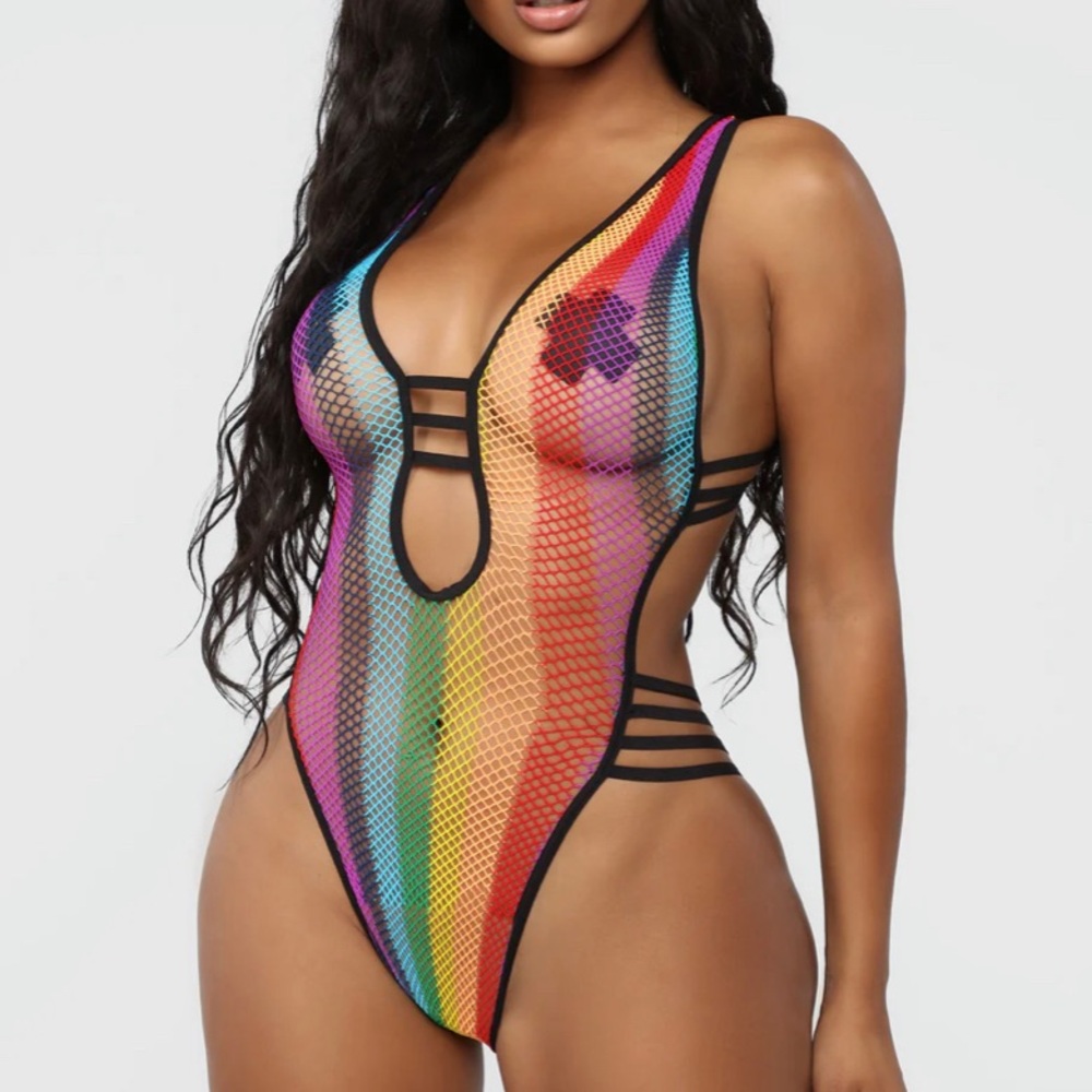 FASHION NOVA One piece cover up